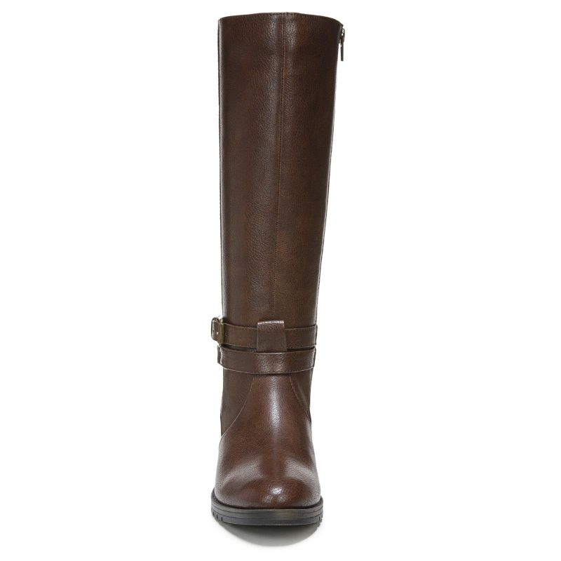 H8201S1200 Womens Naturalizer Garrison Boot Brown 2