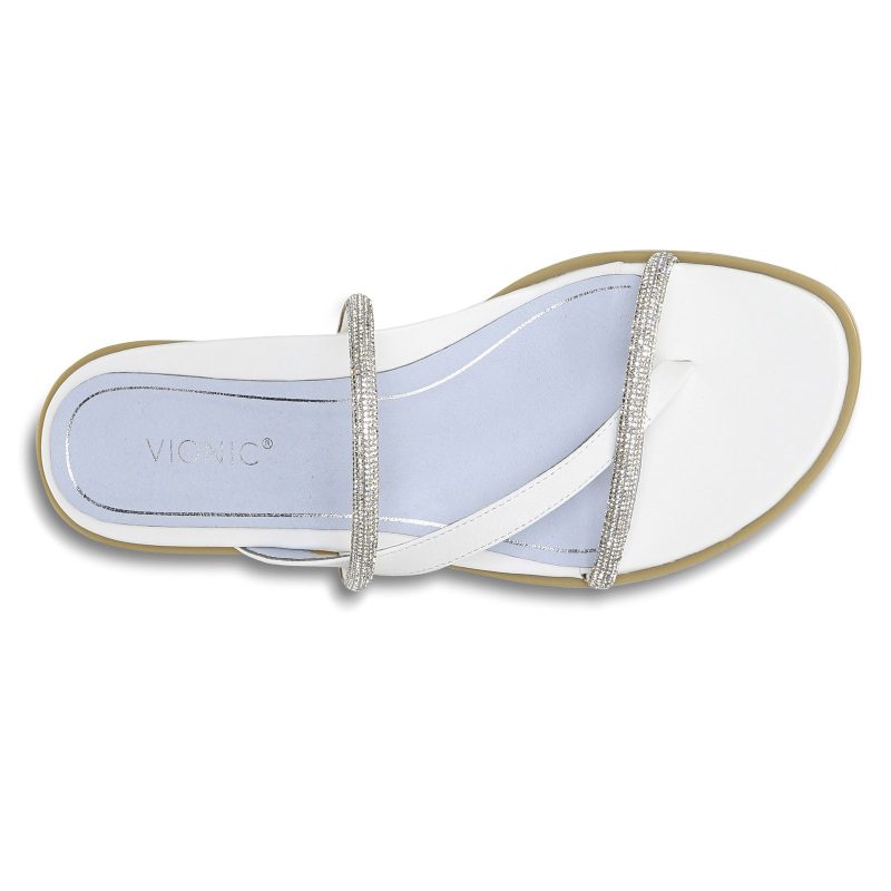 H9644L1100 Womens Vionic Prism Sandal White 6