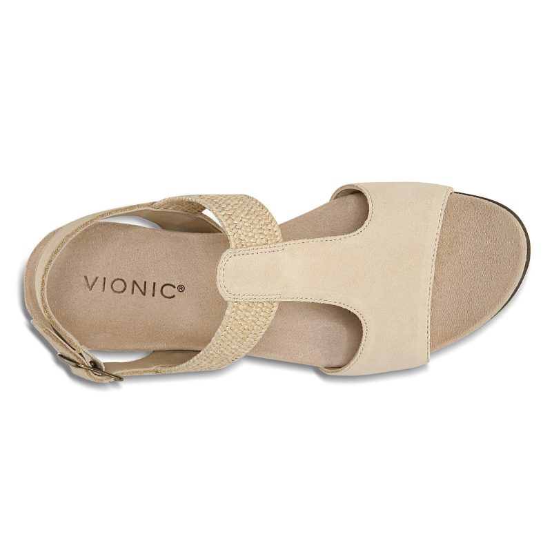 H9647L1250 Womens Vionic Kaytie Sandal Semolina 5