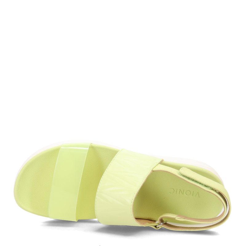 H9653L1300 Womens Vionic Karleen Sandal Pale Lime 5