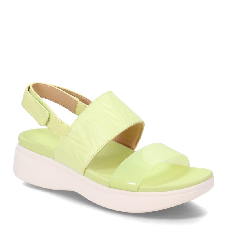 H9653L1300 Womens Vionic Karleen Sandal Pale Lime 637be73a f9ec 46be 885b cfbc5986a907