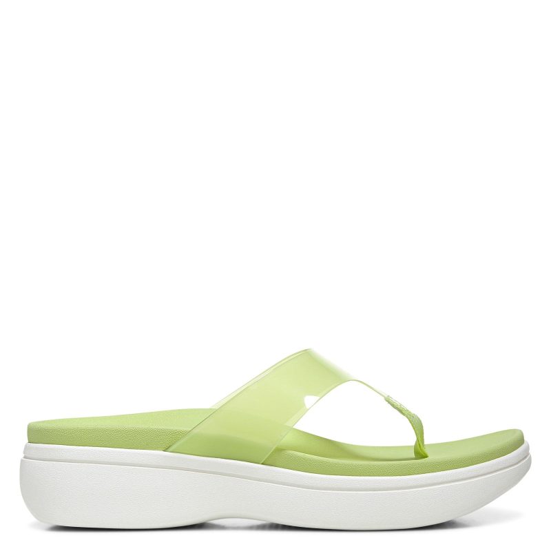 H9654S1300 Womens Vionic Luminous Sandal Lime 1