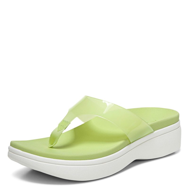 H9654S1300 Womens Vionic Luminous Sandal Lime 3