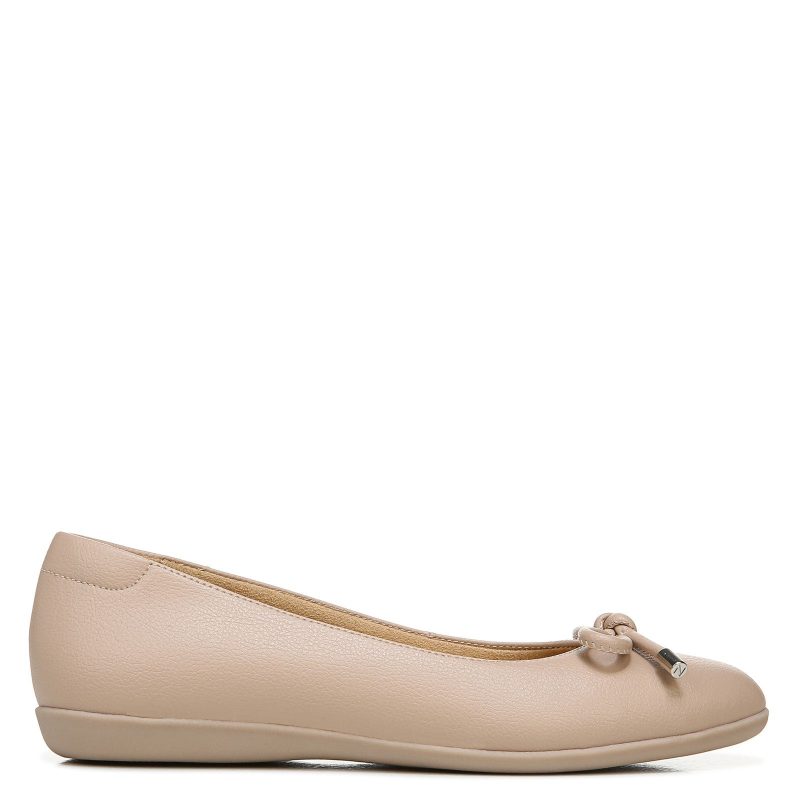 H9861S2650 Womens Naturalizer Vivienne Bow Flat Beige 1