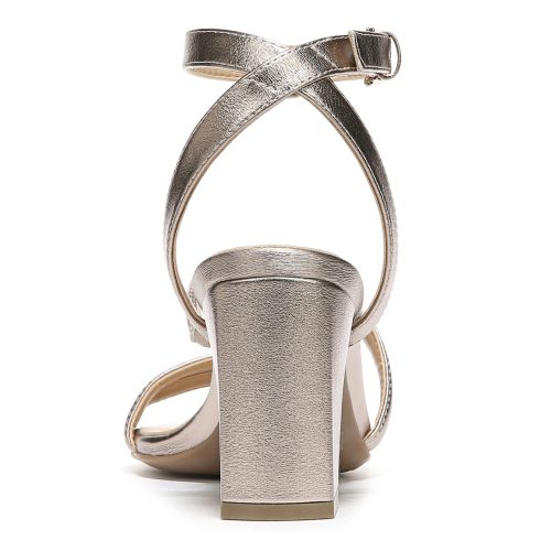 H9868S2020 Womens Naturalizer Rizzo Sandal Warm Silver 4