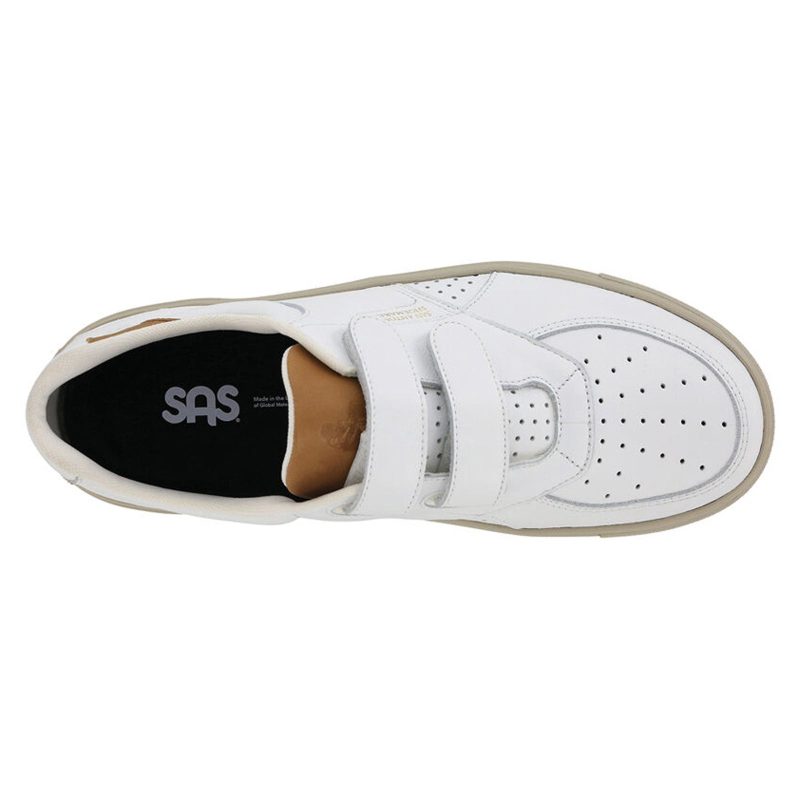 HIGH STREET V V Mens Sas High Street Hook And Loop Sneaker White 5