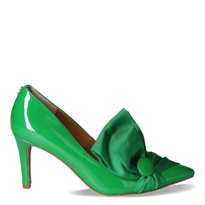 HIRISH PAGRN Womens J Renee Hirisha Pump Green Patent 1