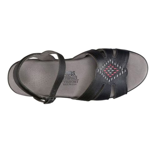 HUARACHE BLK Womens Sas Huarache Sandal Black 4