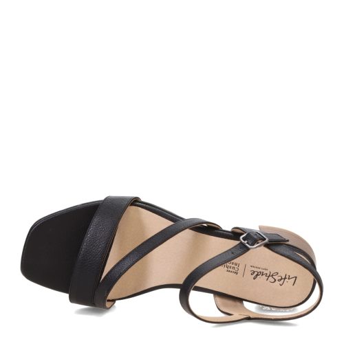 I0372S2002 Womens Life Stride Julep Sandal Black 5