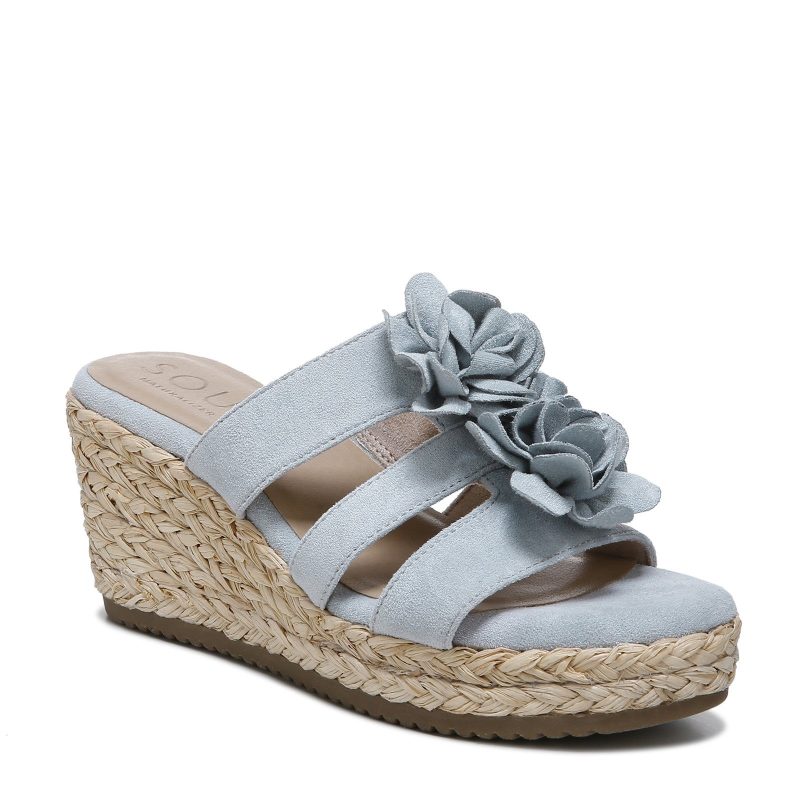 I0783F0400 Womens Soul Naturalizer Oodles Flower Sandal Sky Blue 6dfa6cfa 358e 4214 aca1 e95e3b733f56