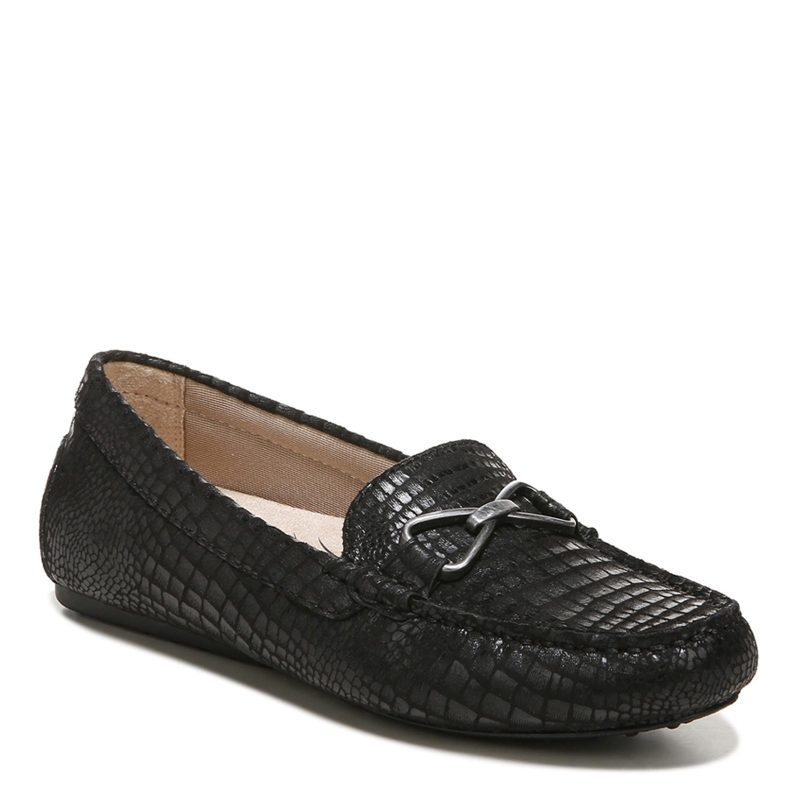 I1955S1001 Womens Life Stride Turnpike Loafer Black Croco e3c60342 14ed 49fb a2a5 257bb1a97037