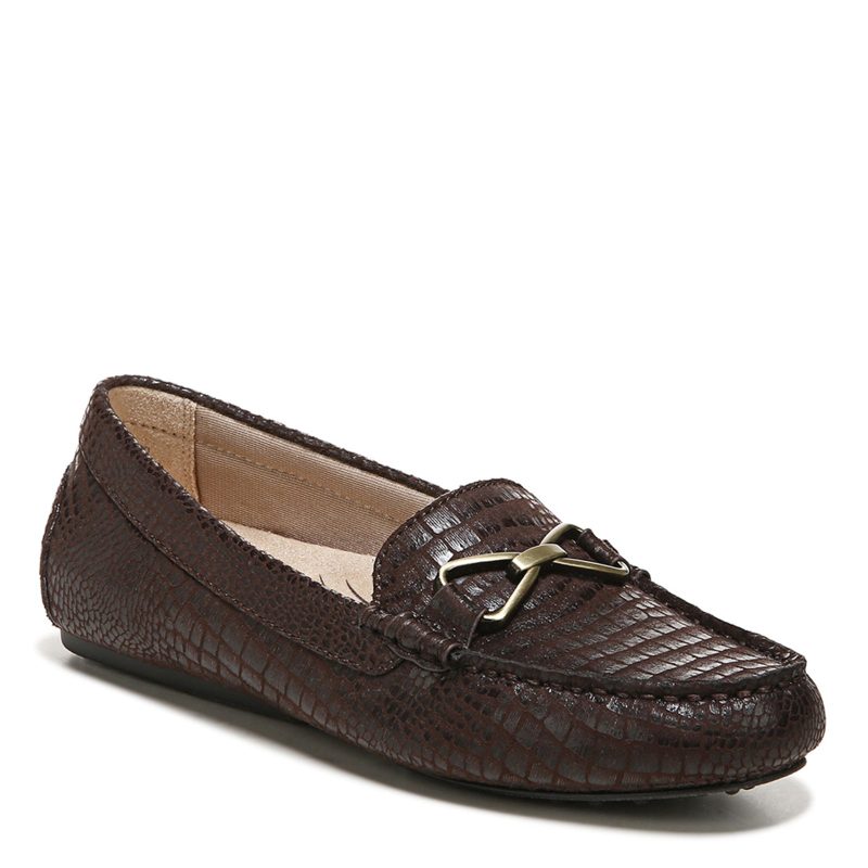 I1955S1200 Womens Life Stride Turnpike Loafer Chocolate