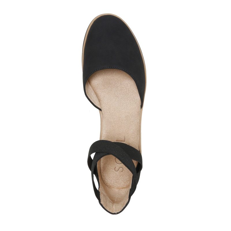 I2260S1001 Womens Soul Naturalizer Intro Slip On Black 5