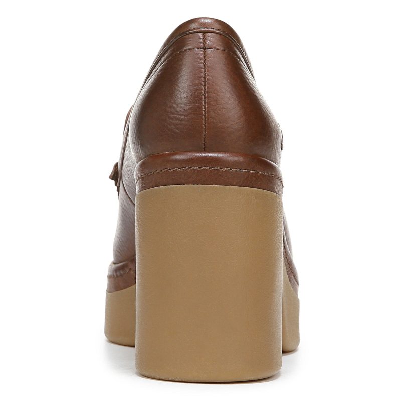 I3684L2200 Womens Zodiac Dorit Platform Loafer Cognac 4