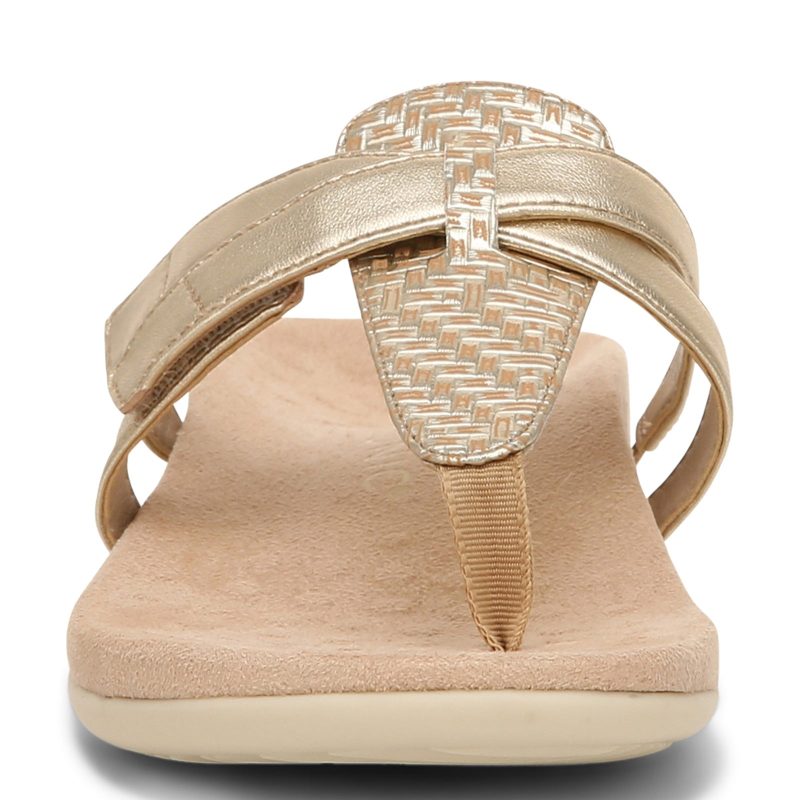 I4692L1700 Womens Vionic Karley Sandal Gold 2