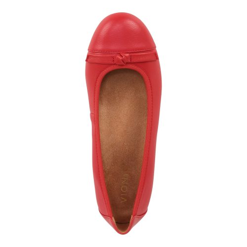 I4703L7600 Womens Vionic Amorie Flat Red 5