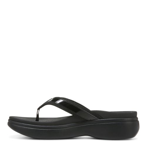 I4712L1001 Womens Vionic High Tide Sandal Solid Black 4