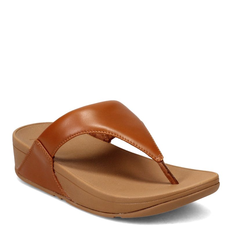 I88 592 Womens Fit Flop Lulu Thong Sandal Tan f0255ad0 d7cc 4c24 b25c 482f2ba533f5