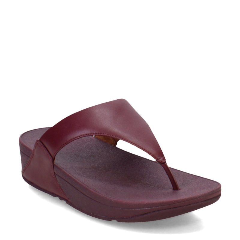 I88 B37 Womens Fit Flop Lulu Thong Sandal Mauve Wine