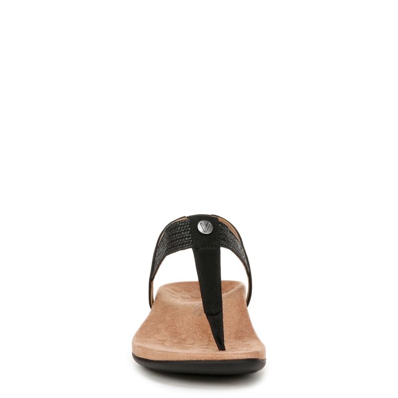 I9863L1001 Womens Vionic Brea Sandal Black 2