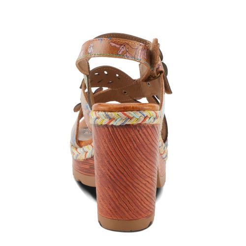 IHANA CAM Womens L Artiste By Spring Step Ihana Sandal Camel Multi 4