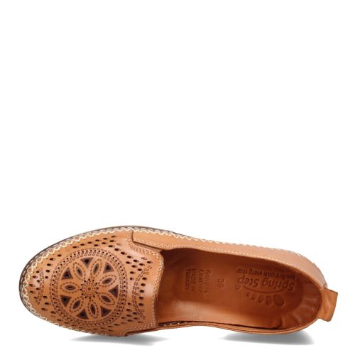 INGRID CA Womens Spring Step Ingrid Slip On Camel 5