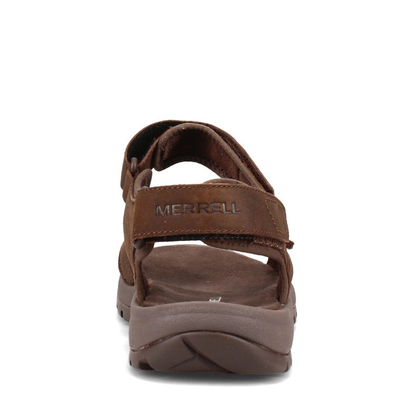 J002711 Mens Merrell Sandspur Lee Backstrap Sandal Earth 4