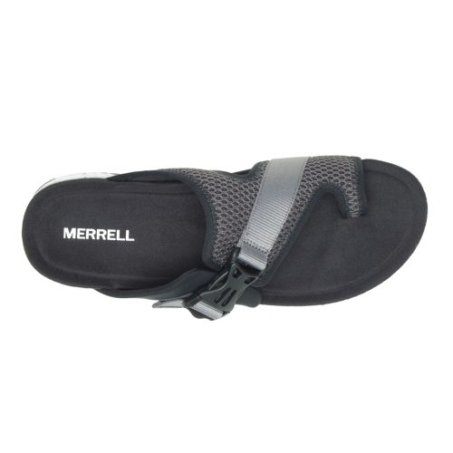 J004284 Womens Merrell Alpine Cush Wrap Sandal Black 4