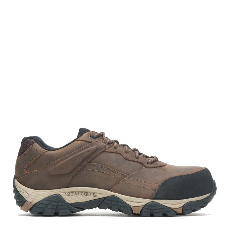 J004637 Mens Merrell Work Toffee 1