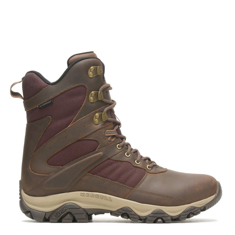 J004649 Mens Merrell Moab 2 Timber 8in Waterproof Boot Toffee 1 b63eda6b ce36 4cd2 84e8 fa50212e5517