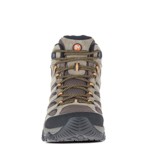 J035869W Mens Merrell Moab 3 Mid Hiking Boot Wide Width Walnut 2