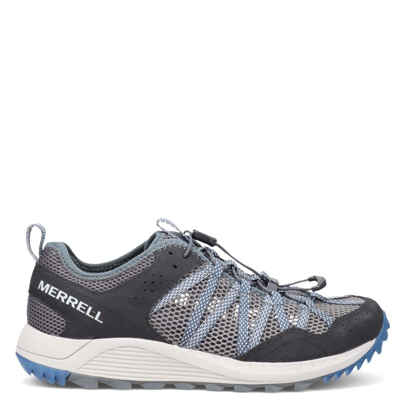 J036115 Mens Merrell Wildwood Aerosport Water Shoe Gray 1