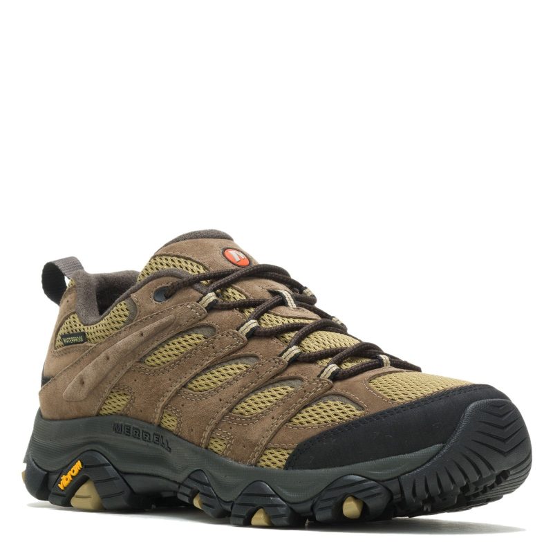 J135537 Mens Merrell Moab 3 Waterproof Hiking Shoe Kangaroo