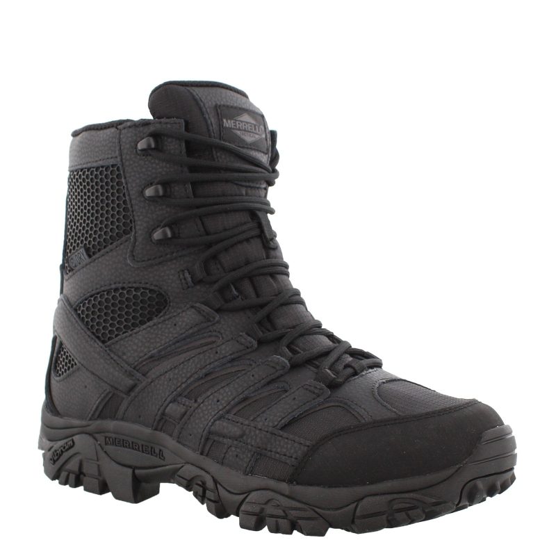 J15845 Mens Merrell Moab 2 Tactical 8in Boot Black 1