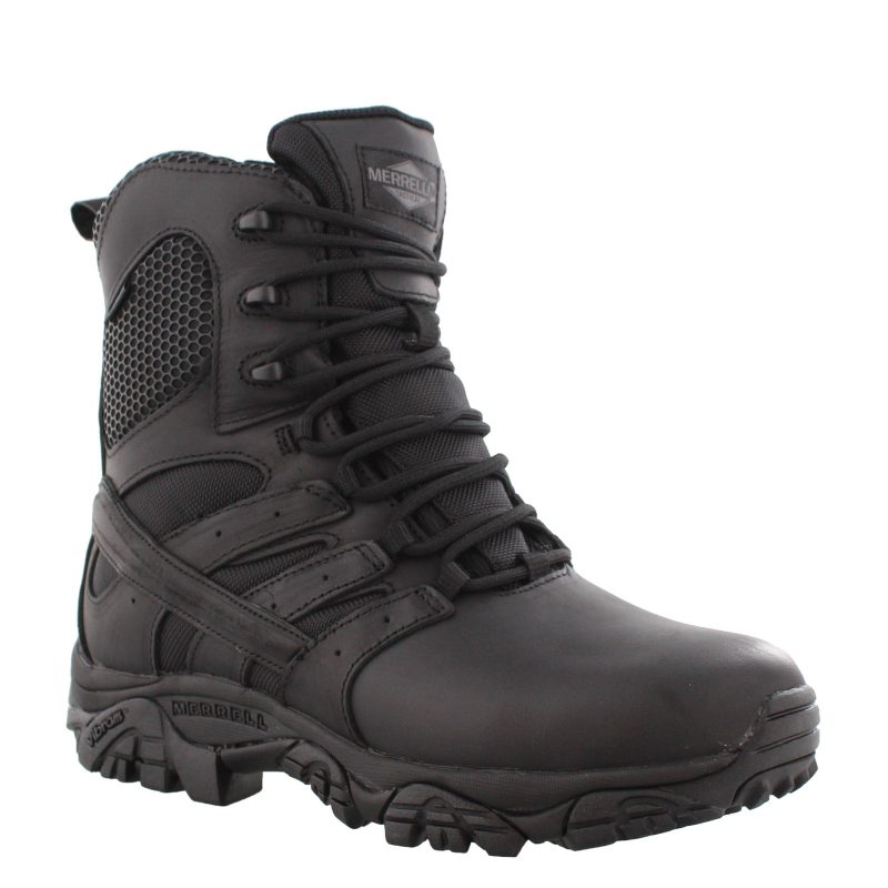 J45335 Mens Merrell Moab 2 Tactical Response 8in Boot Black 1