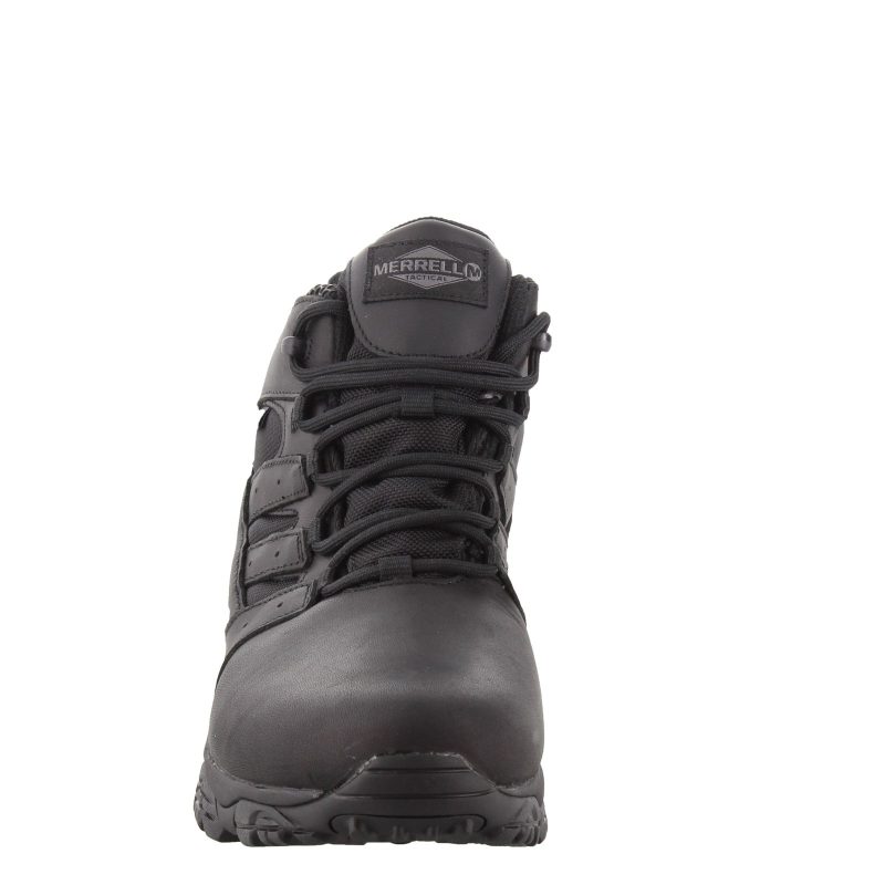 J45337 W Mens Merrell Moab 2 Mid Tactical Response Waterproof Boot Wide Width Black 2 05d60d48 02e6 496e a208 e9bedf0bc38f