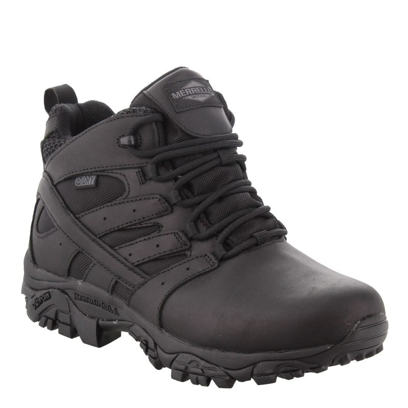 J45337 W Mens Merrell Moab 2 Mid Tactical Response Waterproof Boot Wide Width Black f1c851a3 e638 48ef a0fd 57a2e4a768e0