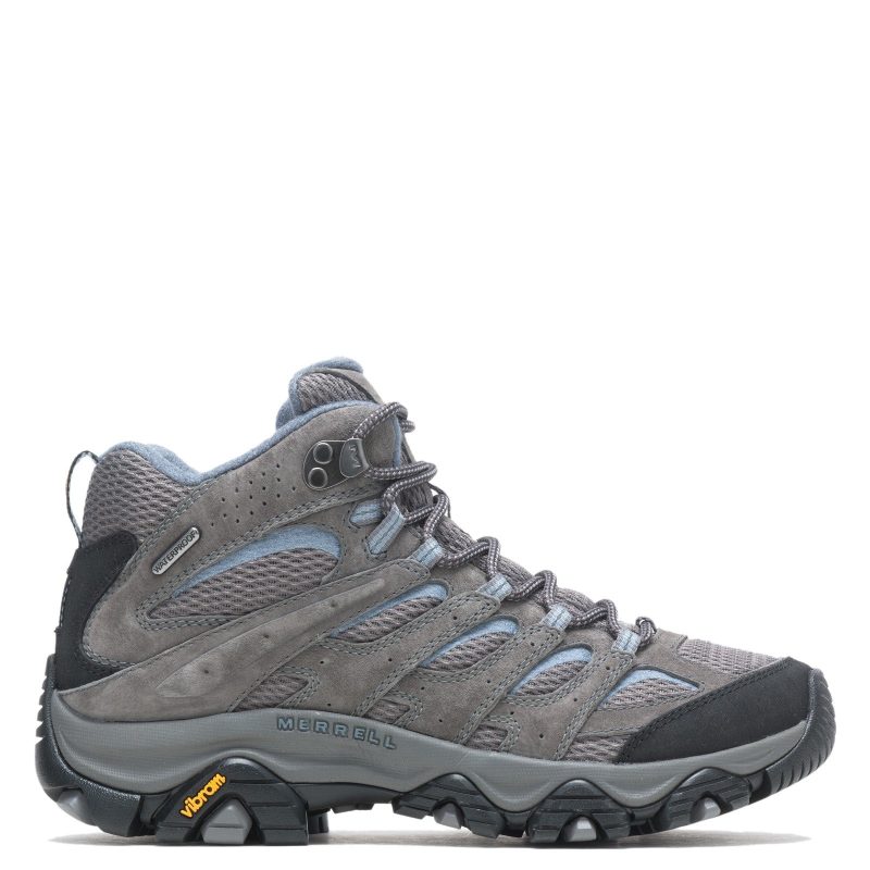 J500162W Womens Merrell Moab 3 Mid Hiking Boot Wide Width Granite 1 69c9a63c b051 476c 861c 012937018119