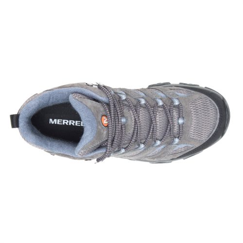 J500162W Womens Merrell Moab 3 Mid Hiking Boot Wide Width Granite 5