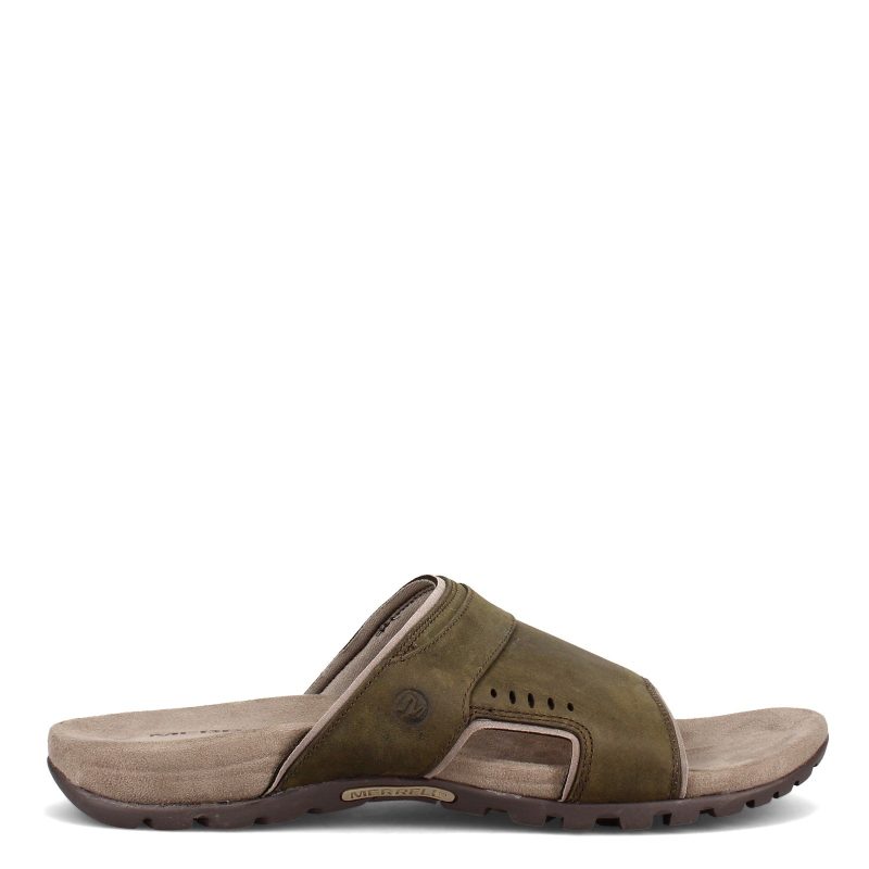 J62491 Mens Merrell Sandspur Lee Slide Olive 1