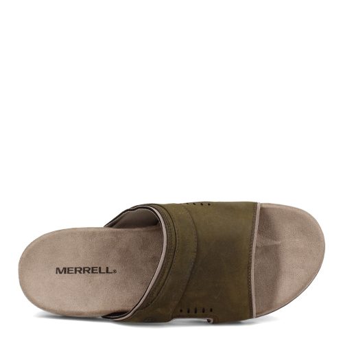 J62491 Mens Merrell Sandspur Lee Slide Olive 5