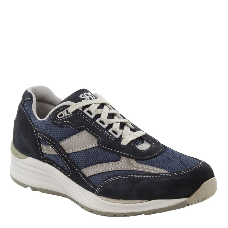 Journey Blue Mens Sas Journey Mesh Walking Shoe Blue