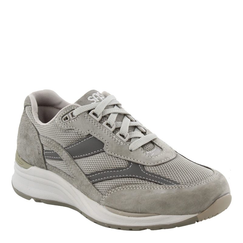 Journey Gray Mens Sas Journey Mesh Walking Shoe Gray