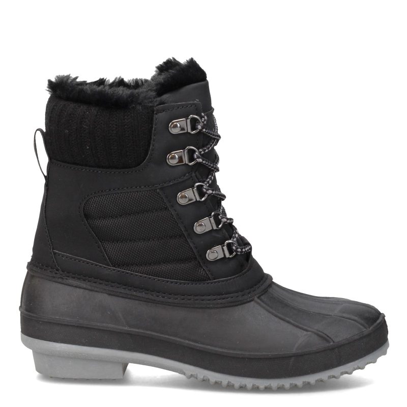 K KATHLN BLACK Womens Khombu Kathleen Waterproof Boot Black 1