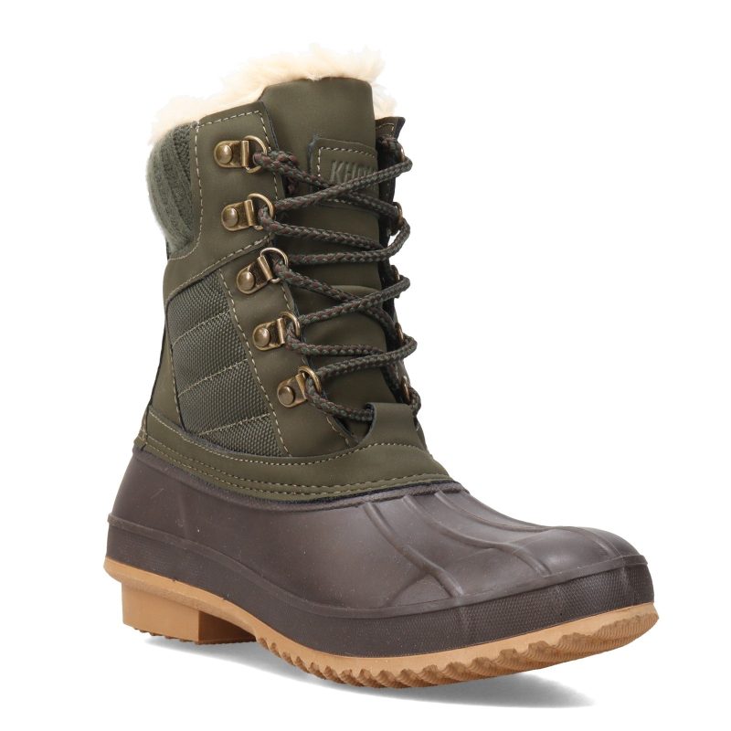 K KATHLN OLIVE Womens Khombu Kathleen Waterproof Boot Olive db83d9d1 47be 448a b20c d53de666361d