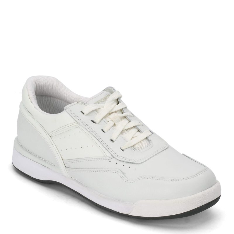 K71098 Mens Rockport Prowalker M7100 Walking Shoe White Off Wht