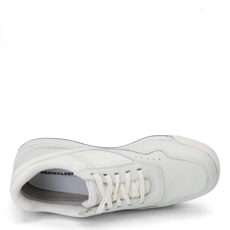 K71098 Mens Rockport Prowalker M7100 Walking Shoe White Off Wht 5