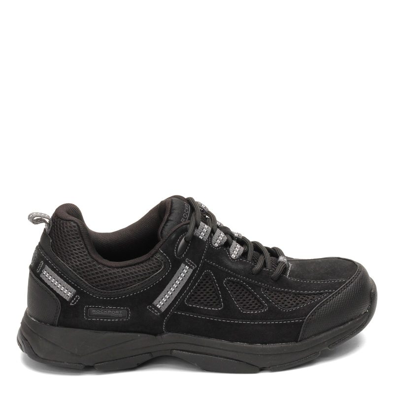 K71553 Mens Rockport Rock Cove Walking Shoe Black 1