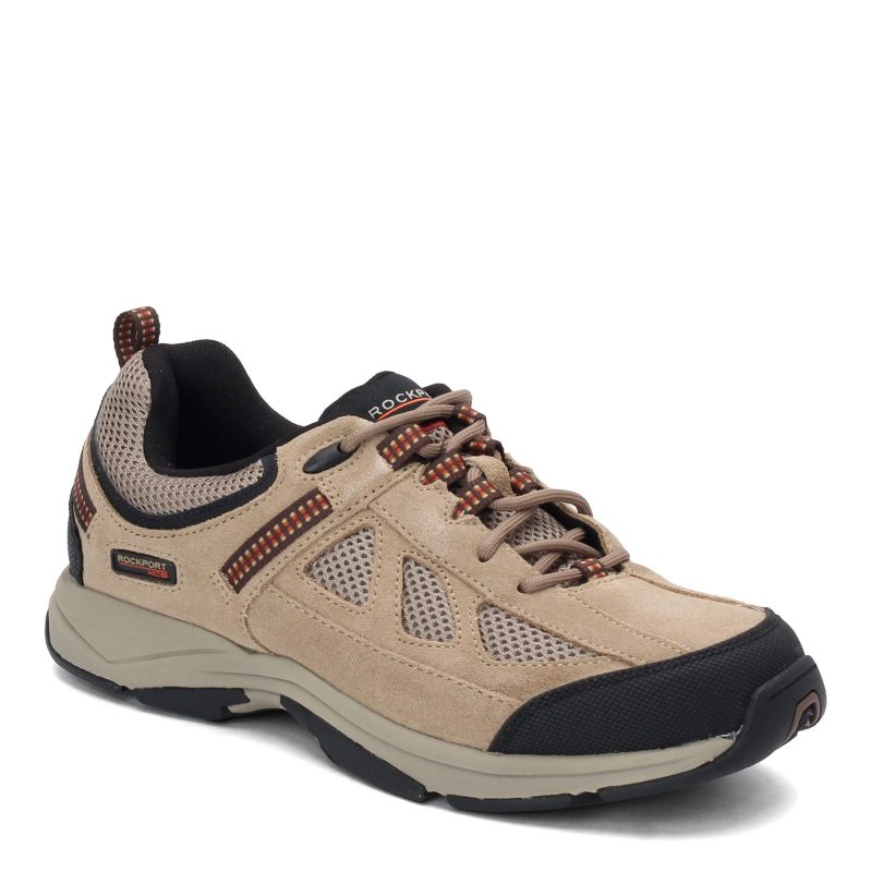 K74443 Mens Rockport Rock Cove Walking Shoe Taupe