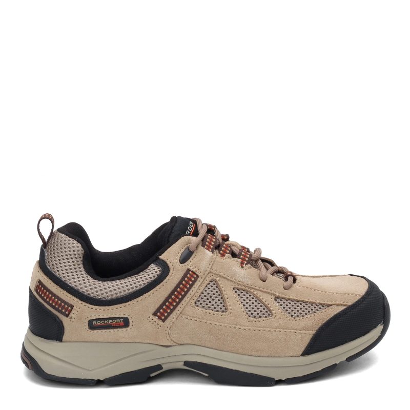 K74443 Mens Rockport Rock Cove Walking Shoe Taupe 1